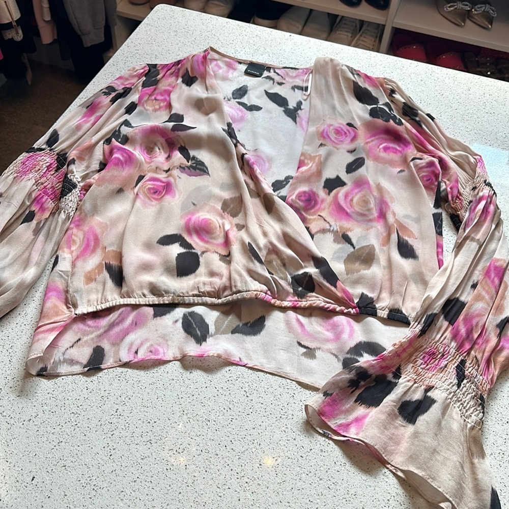 Pinko Flower Blouse US 10
